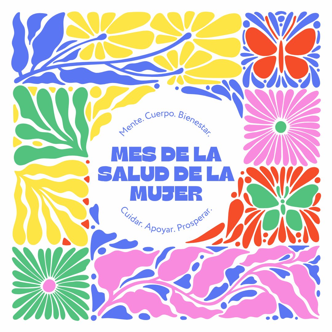 SRFCINC's tweet photo. El Mes de la Salud de la Mujer nos recuerda que el bienestar también incluye la salud mental. Normalicemos las conversaciones, reduzcamos el estigma y apoyemos a las mujeres a priorizar su bienestar. #MesDeLaSaludDeLaMujer #SaludMental #Bienestar #SaludIntegral https://t.co/2Pv7PirxsJ