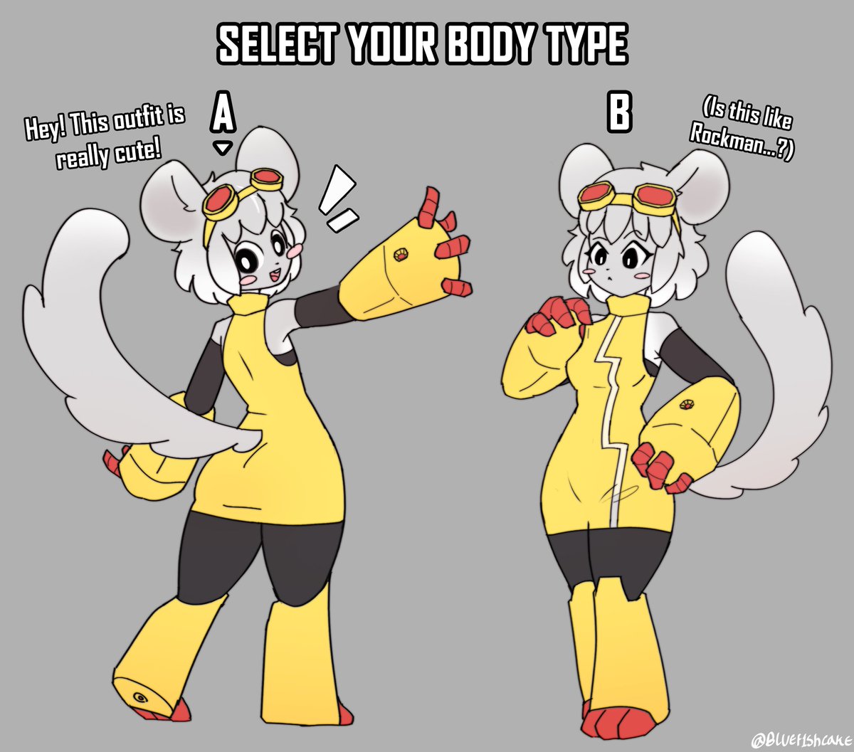 Bluef1shcake's tweet photo. (OC) Which one will you choose?
#gameoverse https://t.co/zeCQiIj788