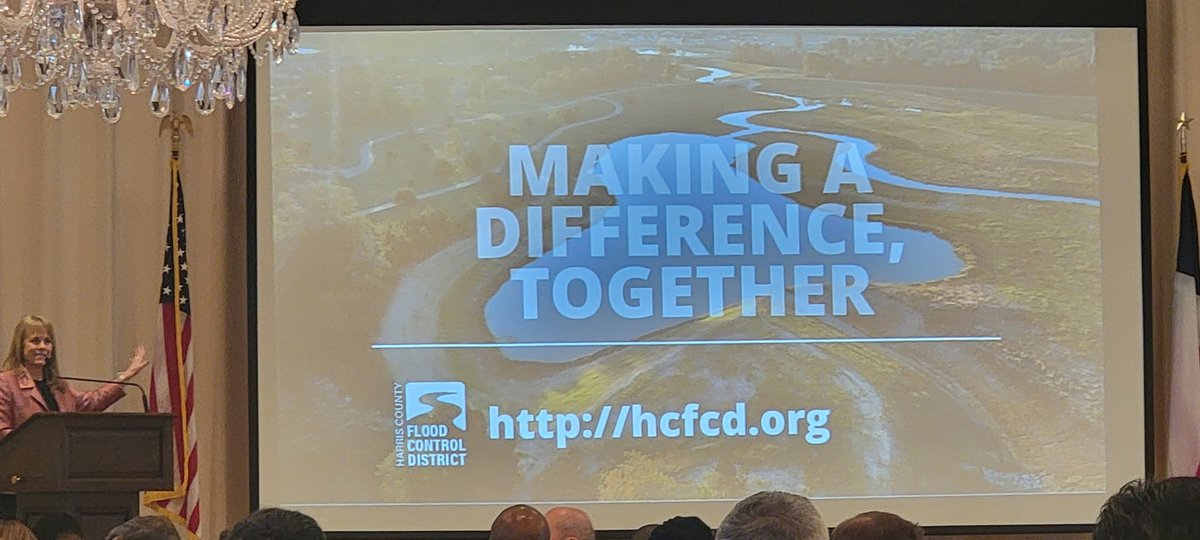 ACECHouston's tweet photo. We always appreciate Dr. Tina Petersen taking time to discuss current projects and plans for the Harris County Flood Control District. She gave a thorough update on its progress and the work ahead and reminded us of the importance of working together. https://t.co/Ix3ieoEf4K