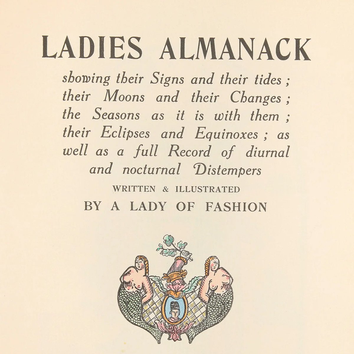 cr: ladies almanack by djuna barnes