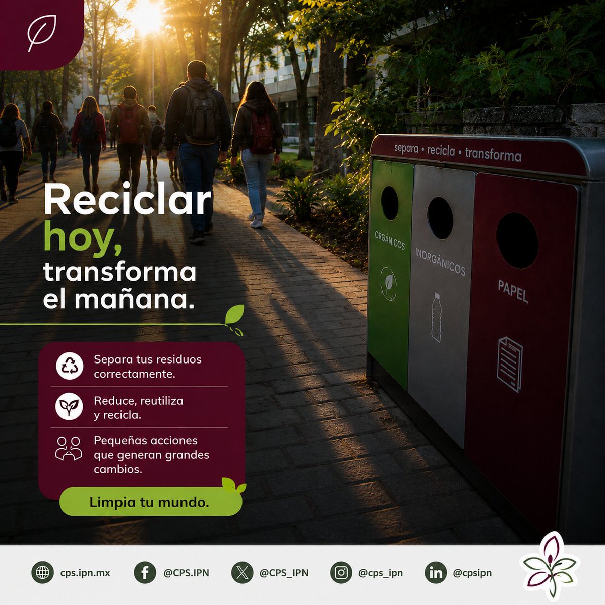 Coordinación Politécnica para la Sustentabilidad tweet media