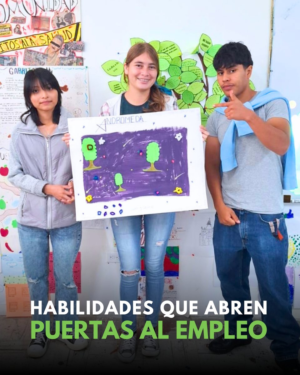 serajac's tweet photo. ✨ Cada aprendizaje fortalece el camino hacia nuevas oportunidades.

Las y los jóvenes que participan en los Centros de Juventud en las sedes de Apodaca, Guadalupe, Monterrey y Juárez, Nuevo León, participaron en el taller “Habilidades que abren puertas al empleo”. https://t.co/jkUQnai0sS