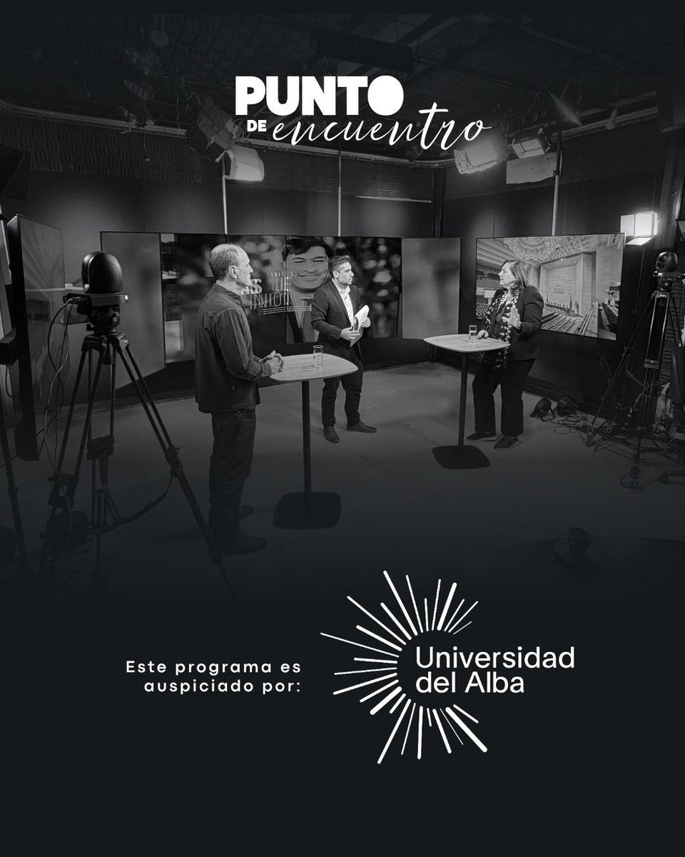 WeMediaCL's tweet photo. 🌐 Junto a Universidad del Alba, damos un nuevo paso en nuestro compromiso con la conversación pública, el análisis y la generación de contenidos con mirada país.

Presentamos “Punto de Encuentro: Conversaciones que construyen país”, una nueva producción televisiva que busca abrir espacios de diálogo, conectar distintas visiones y aportar profundidad al debate sobre los temas que marcan la contingencia nacional.

En este primer capítulo abordamos los primeros 60 días del nuevo gobierno, analizando decisiones, señales políticas, comunicación, gestión y desafíos futuros, junto a invitados y voces relevantes del escenario público.

El debate fue abierto por el Decano de la Facultad de Ciencias Sociales y Humanidades de Universidad del Alba y ex ministro, @cristianmonckeberg junto a la Senadora y Presidenta del Partido Socialista, @paulinavodanovic quienes protagonizaron una conversación marcada por distintas miradas, análisis y reflexión sobre el actual momento político del país.

Porque creemos en el valor de la información bien tratada, en el análisis con contexto y en las conversaciones que ayudan a comprender mejor el Chile que estamos construyendo.

“Punto de Encuentro” es una producción de WE Comunicaciones, con el auspicio de @udelalba 

📺 Estreno: Todos los domingos | 11:00 hrs | BioBioChile TV

📡 Señal: VTR 740 | Claro 624 | Zapping 10 | Entel 592 | Mundo 521 | GTD 32

💻 También disponible en: https://t.co/WjJAEgSTpt

#PuntoDeEncuentro #ConversacionesQueConstruyenPaís #WE #UniversidadDelAlba #BioBioTV