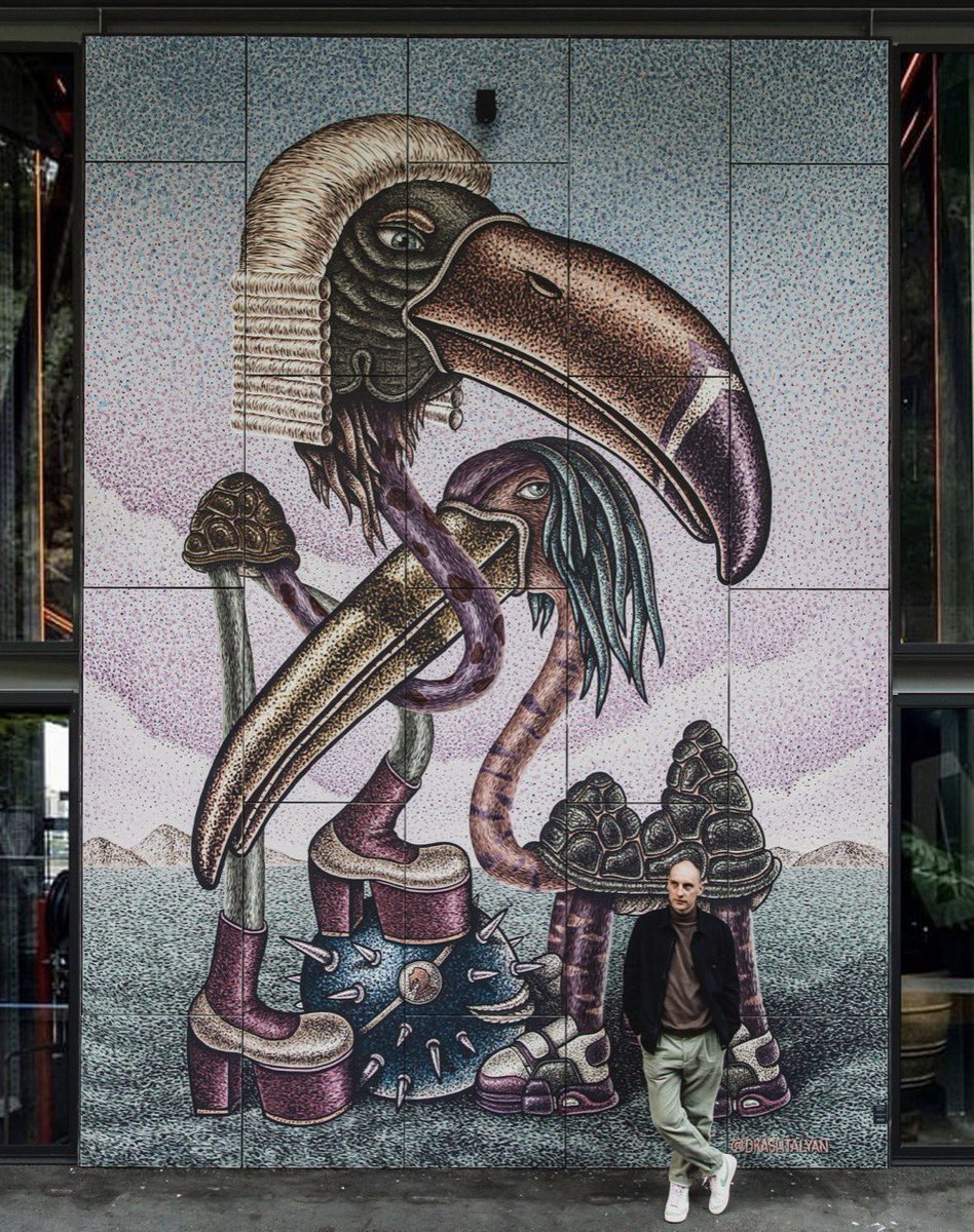 soloswago's tweet photo. Before the exhibitions in Rotterdam, Taipei and London, before The New York Times, Lavazza and Harper’s Magazine…

@DKashtalyan was just a graffiti artist obsessed with dots, but not casually obsessed type.

the kind of obsession where millions of tiny marks become entire world https://t.co/qy5JBQkAMi