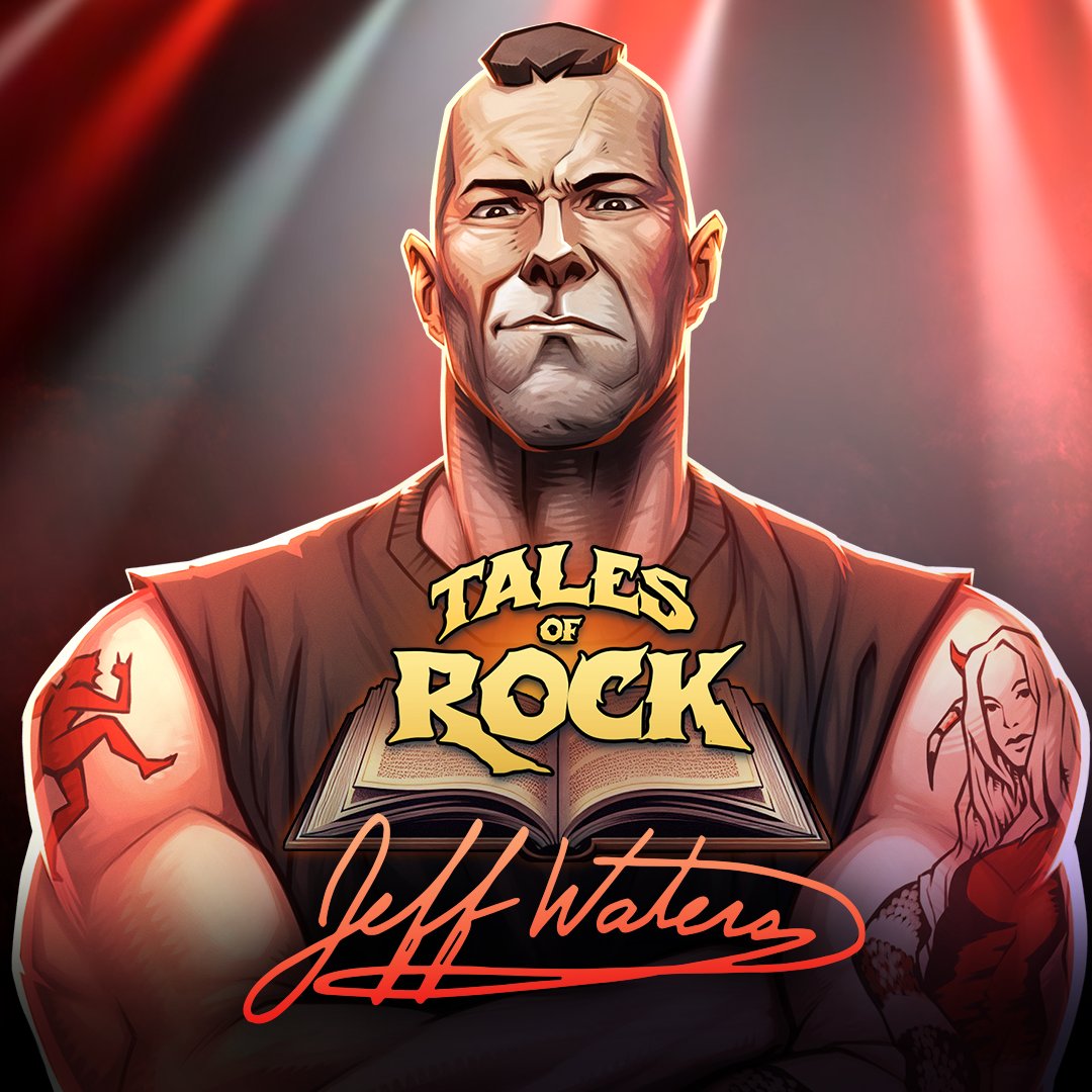 RockKommander's tweet photo. Jeff Waters enters the unknown in the latest Tales of Rock event!
In Talk to the Dead, dark forces are rising, and only pure metal can stop them.
 Play new chapters, unlock rewards, earn Tales of Rock Coins, and become the Rock Kommander!

#rockkommander #mobilerpg #jeffwaters https://t.co/yOyWkuPdB9