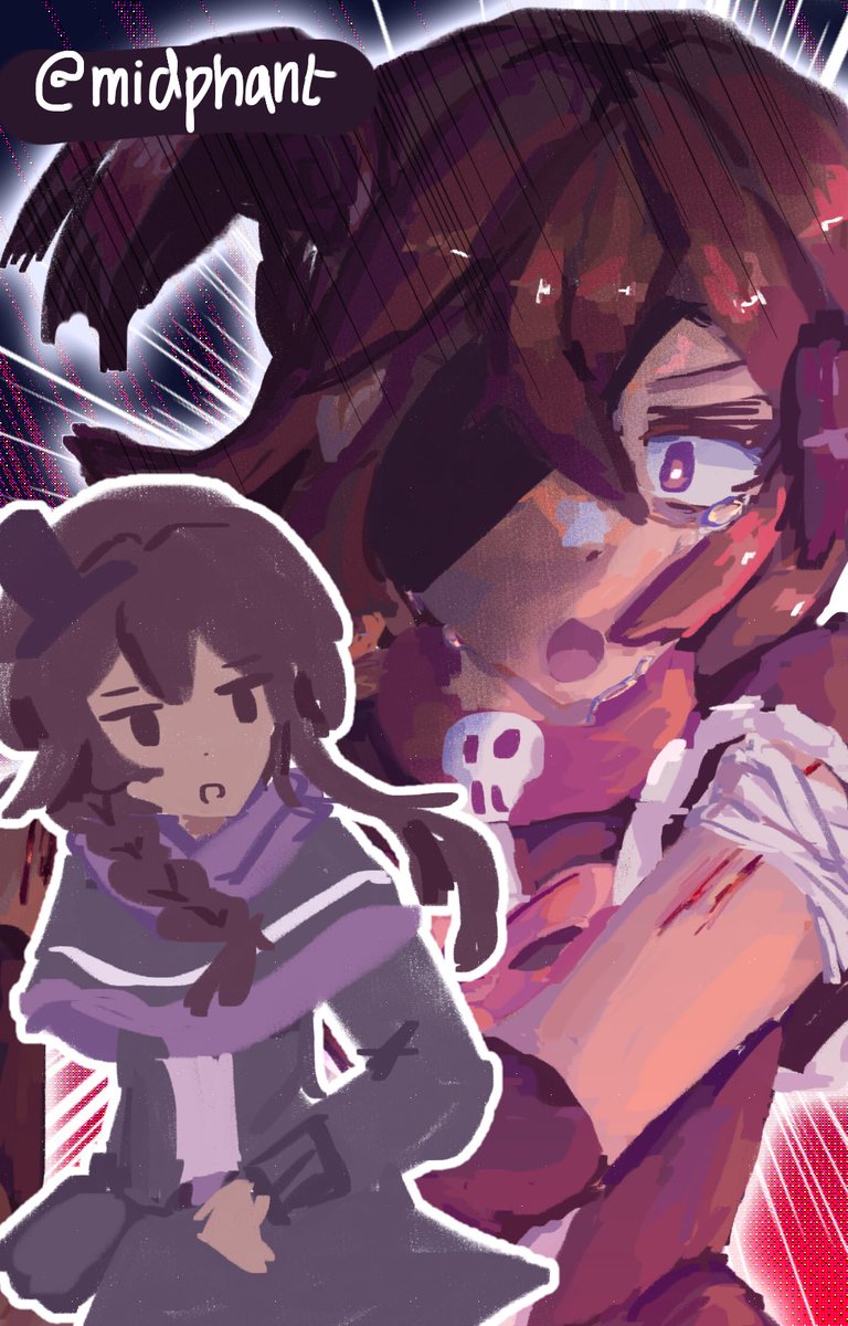 midphant's tweet photo. Lacus Mortis -> Lake of Death

#phantomofmidnight #ocsbase #oc https://t.co/s6eSwAGS5O
