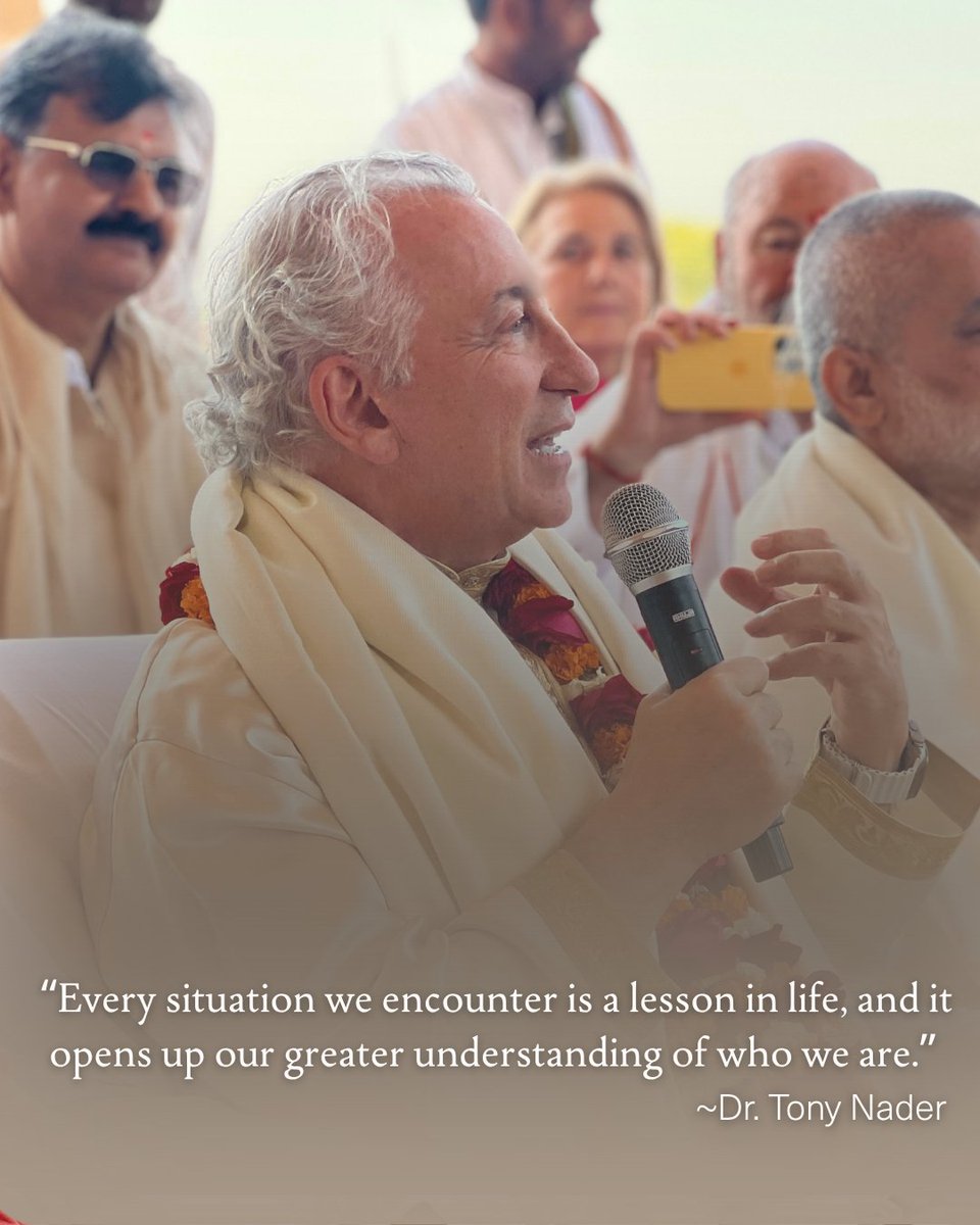 DrTonyNader's tweet photo. Every situation we encounter can deepen our understanding.

Not always in the moment, but over time it reveals who we are.

Growth isn’t just experience, it’s expansion of awareness.

Even difficult moments can deepen our understanding. https://t.co/SLFzySm6po