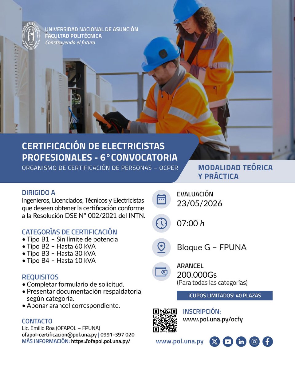 Facultad Politécnica UNA tweet media