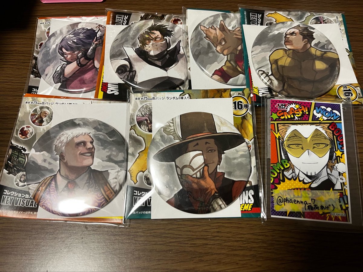 交換・譲渡】 ヒロアカ原画展 缶バッジ 譲▽ 画像参照 求▽ 轟