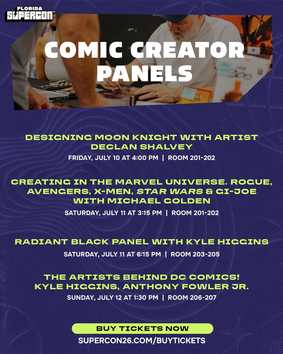 Florida Supercon tweet media