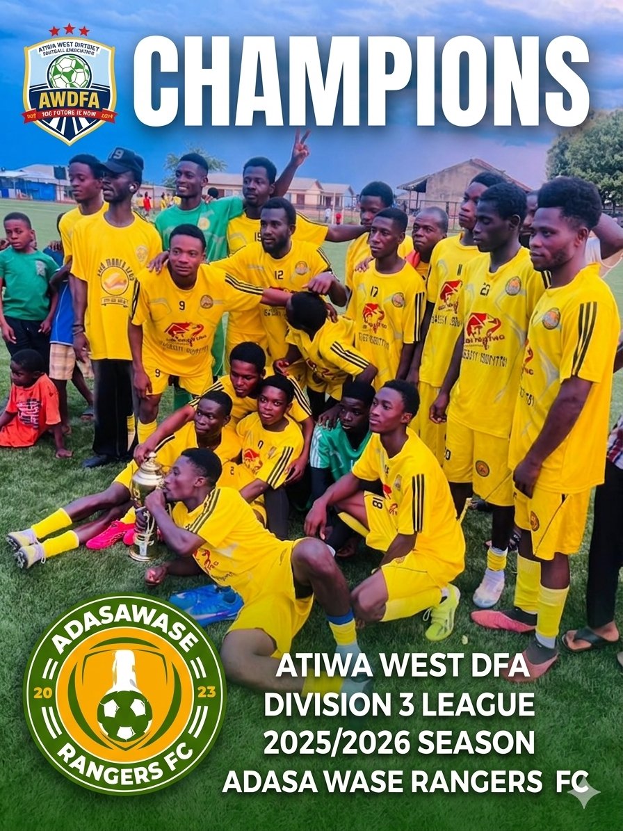 ADASAWASE RANGERS FOOTBALL CLUB tweet media