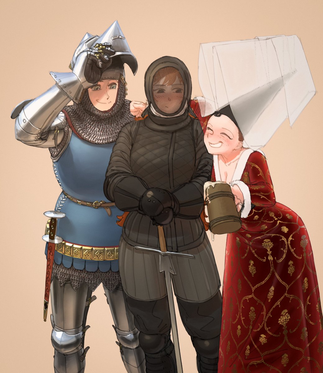 Wass_Nonnam's tweet photo. Comm for fencing event Ren Fecht at Texas Renfest https://t.co/AWekKQ88u4