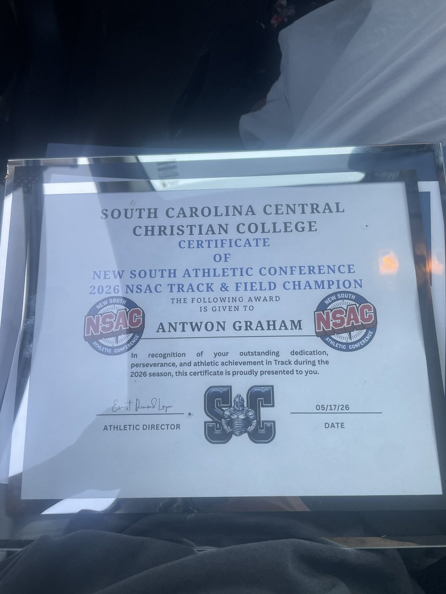 TwonG08's tweet photo. #AGTG Freshman year in the books. Grateful for everything this season brought me.

🏅 NSAC All-Conference — 110H, 400H, LJ
🏅 NSAC Track Athlete of the Year
🏅 SC Gladiators Track & Field Athlete of the Year

PRs:
110H — 16.42
Hj — 6ft
LJ — 6.08

This year helped me grow as both an athlete and a person, and I’m thankful for my coaches, family, friends and most of all my lord and savior Jesus christ🙏🏾✝️.

I’m officially in the transfer portal and looking for a new opportunity to compete and grow at an even higher level.

antgrahaml08@gmail.com
803-269-1008

@NewSouthAthlet1 
@SCCCAthletics_ 
@TopPreps