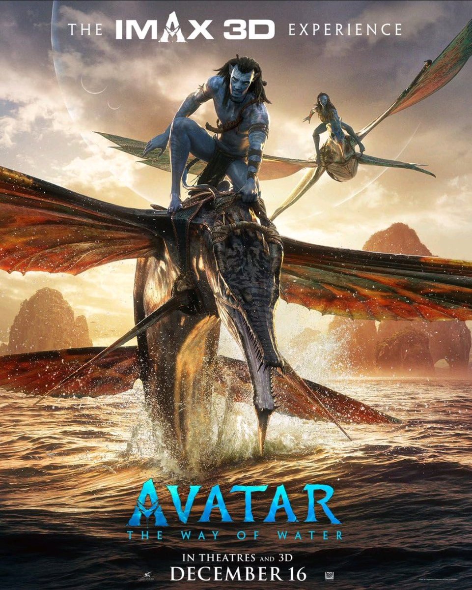 BladeClub1's tweet photo. #NowWatching
🎬 Avatar - The Way Of Water(2022)

#FilmTwitter #filmtwt #Avatar #FilmX #letterboxd #Movies https://t.co/FA7WEXEG0h