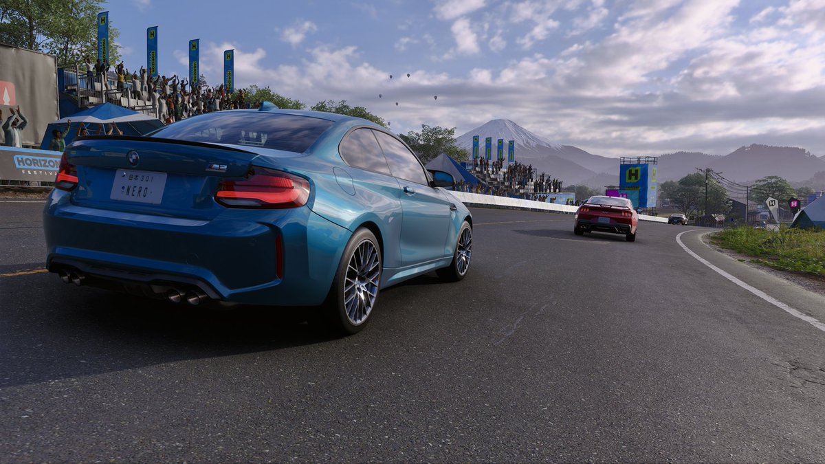 NextGenNero's tweet photo. It’s good to be back man🔥👌🏾🇯🇵 Forza Horizon 6 is beyond gorgeous! Already having a good time with the bros ! Playground games don’t miss!! 
@Riizzzy_ @SoloDoloPyro666 

#ForzaHorizon6 #XboxSeriesX https://t.co/8lj9zkaMtE