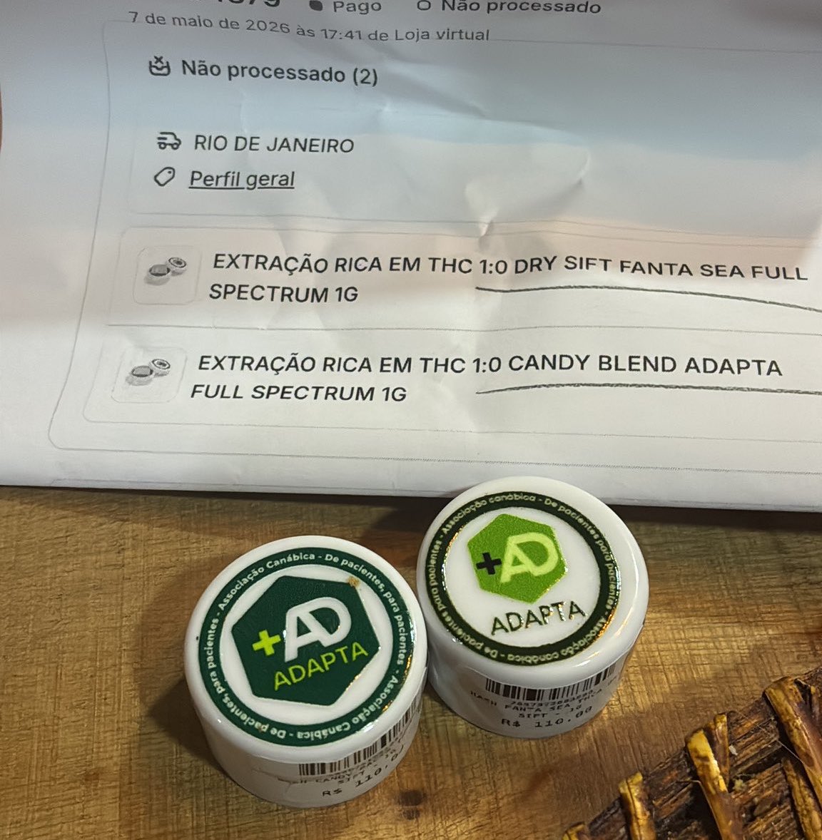 pensativabrasil's tweet photo. isso existe no brasil e quase ninguém sabe…

e não veio de fonte desconhecida/proibida, veio de uma associação de pacientes 😮‍💨 https://t.co/Kl9Z2Rpxhp