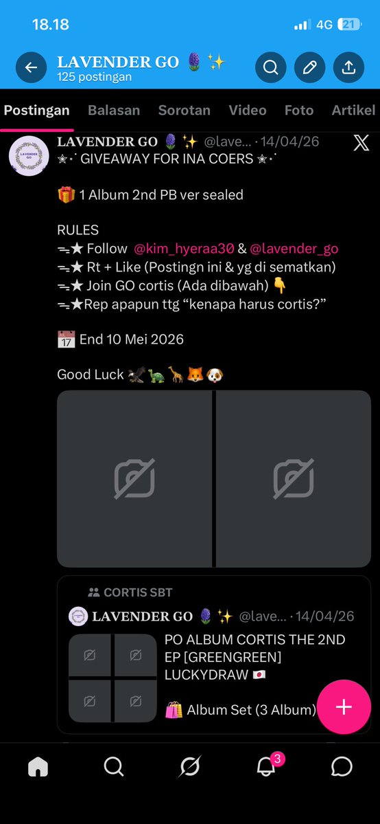Lavender Go tweet media