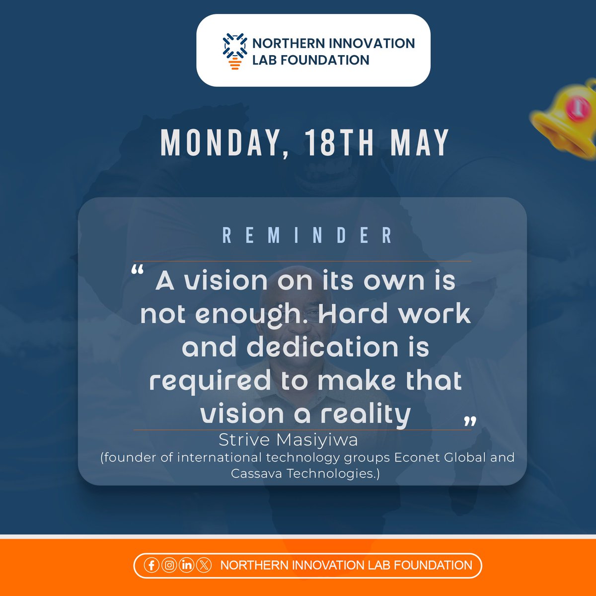 visitNILF's tweet photo. "Vision alone is a dream. Dedication turns it into reality. 💡💪 #MondayMotivation #StriveForImpact #NorthernInnovationLab" https://t.co/igs1dlTDml