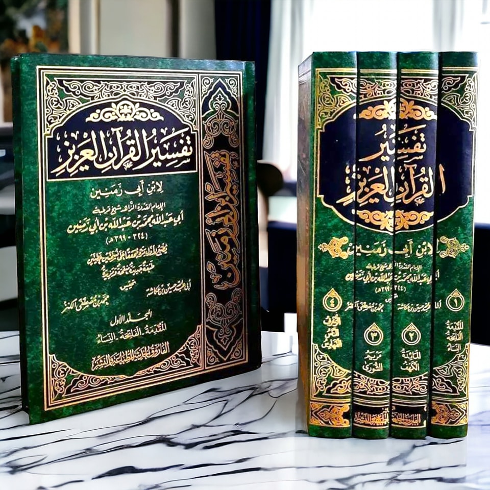 farouk_haditha's tweet photo. تفسير ابن أبي زمنين المالكي (ت 399هـ)

✦ اختصر فيه تفسير يحيى بن سلام البصري ثم القيرواني (ت 200هـ)،
وزاد عليه زيادات نافعة، مع عناية واضحة بالقراءات وتوجيهها،
وشرحٍ للمادة اللغوية والقضايا النحوية، بأسلوب سهل واضح قريب المعنى.
#الفاروق_الحديثة #عروض_الكتب #كتب_تفسير #كتب_تراثية https://t.co/vanVdOtjPs