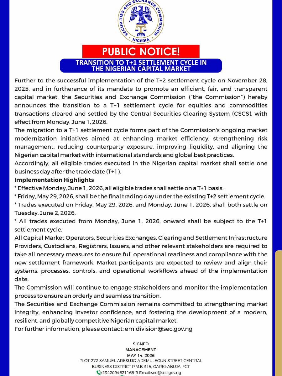 SEC Nigeria tweet media
