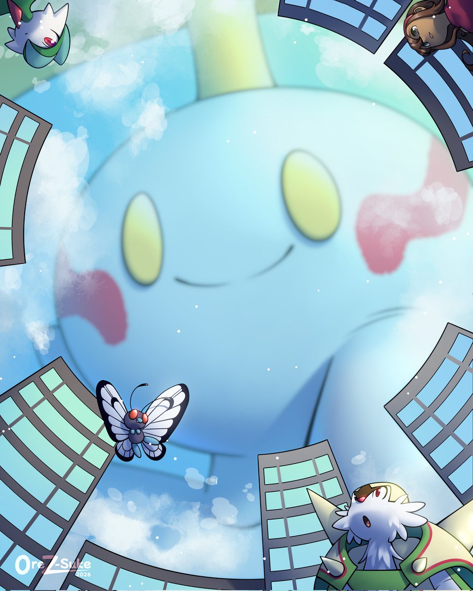 OrezSuke's tweet photo. Mega Chimecho OC (#pokemon) https://t.co/KxBvILeuFx