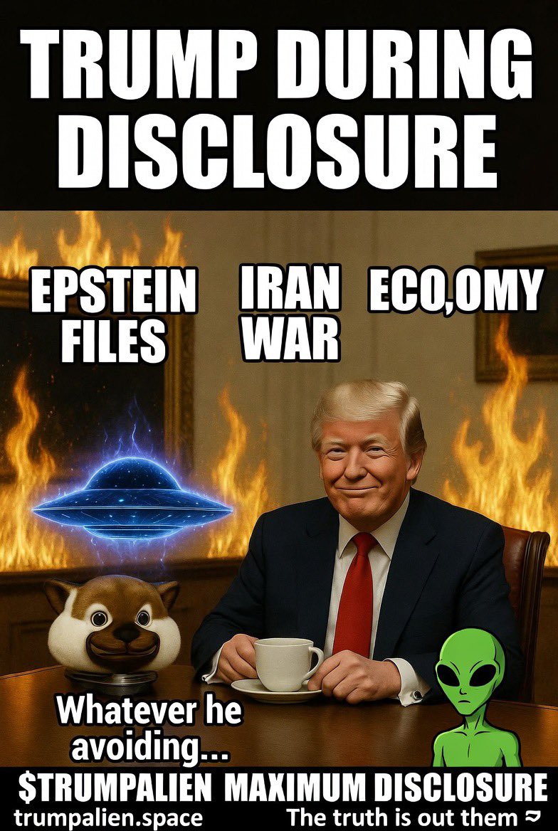 SolTrumpAlien's tweet photo. @JakeGagain $TRUMPALIEN on Solana 👽🛸

Trump caught the alien and we turned it into a coin. LP burned. Mint revoked. 0 tax. Community only.

CA: Ad37R43fFFn1gwHVSLt7mLfjTyQ8GM5EQZsoWyWjLVC4

TG: https://t.co/5V6FGyw9QM

DYOR 🪩 https://t.co/8X6n0CP9oV