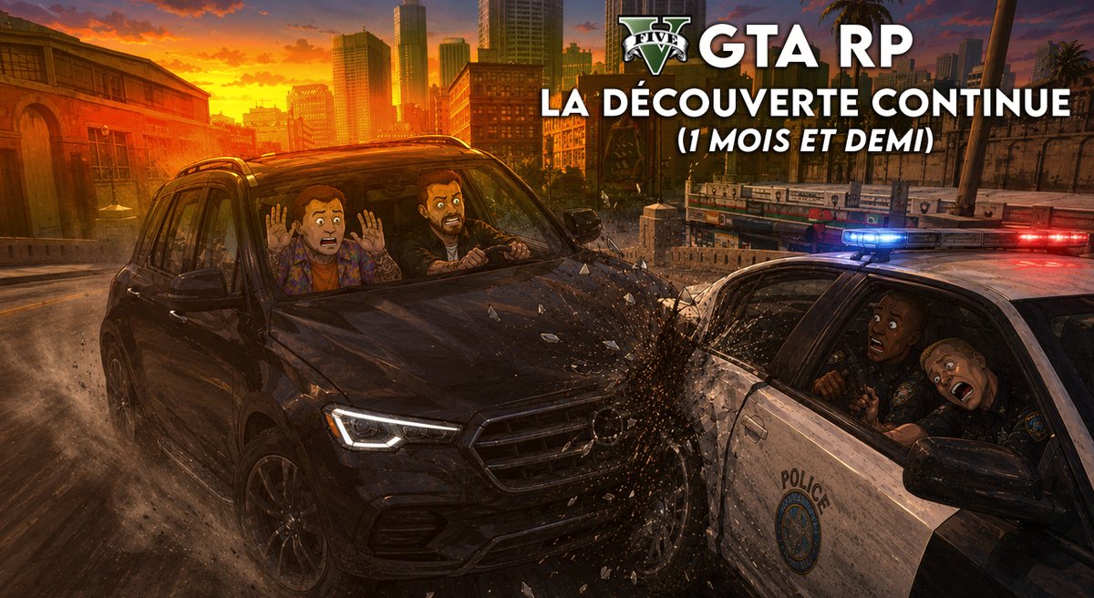 F1o0DS's tweet photo. Quand ça dérape sur #GtaRP 💀🚔 Sur Grandline FA https://t.co/yuiW7j2zog https://t.co/yLTuCVQSfz