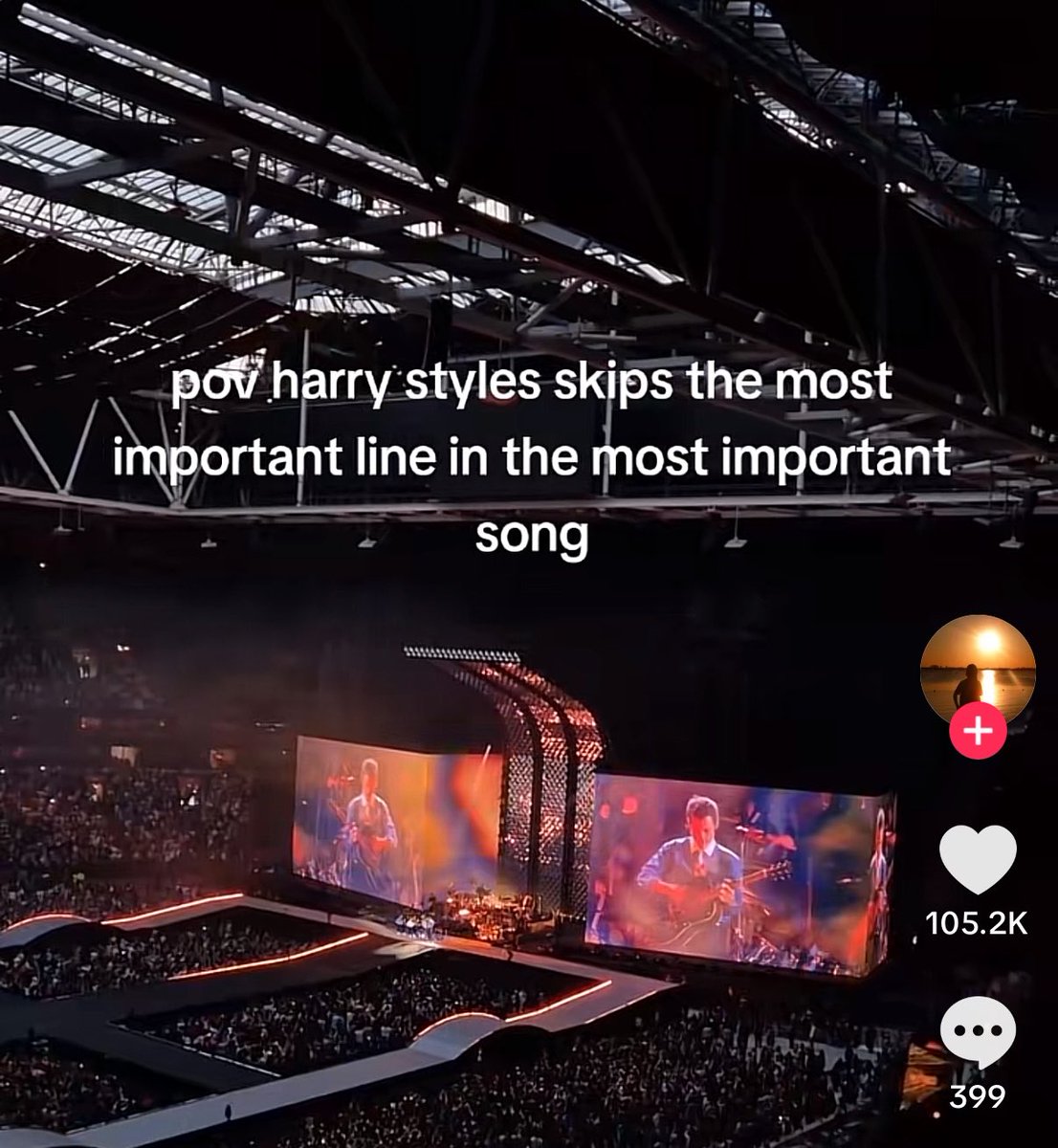 sateIlitehs's tweet photo. if you paid attention during hslot you know damn well he didn’t sing it at every show so now he’s catching more strays in tiktok comments because people are mad about to dumbest shit pleeeeease give me a break https://t.co/7wueGYsof1