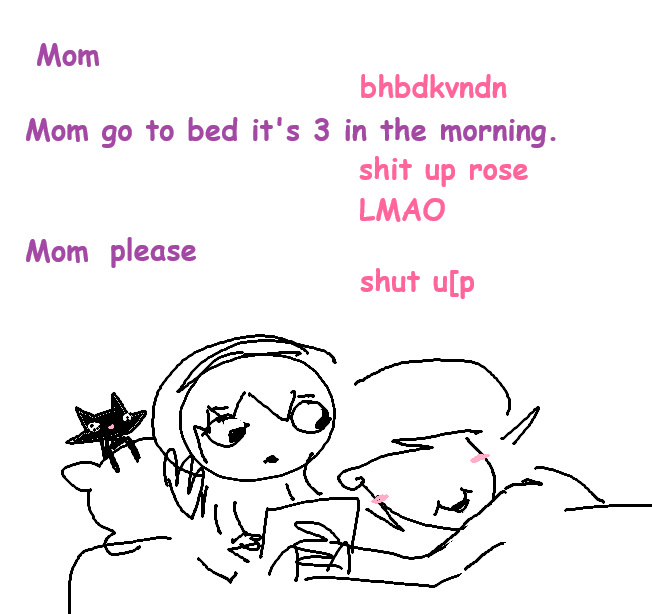 burgeriguess's tweet photo. Thisisnt in character m,y mom just does this to me a lot and i wanted to draw it https://t.co/1R4oivzq7C