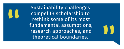 JIBSupdates's tweet photo. "The multilevel nature of environmental and social issues, the paradoxes that arise as firms navigate competing expectations across markets, and the growing salience of planetary constraints all highlight the limits of traditional IB frameworks."  https://t.co/pL6ZxsAO7L https://t.co/j36Huc6up1