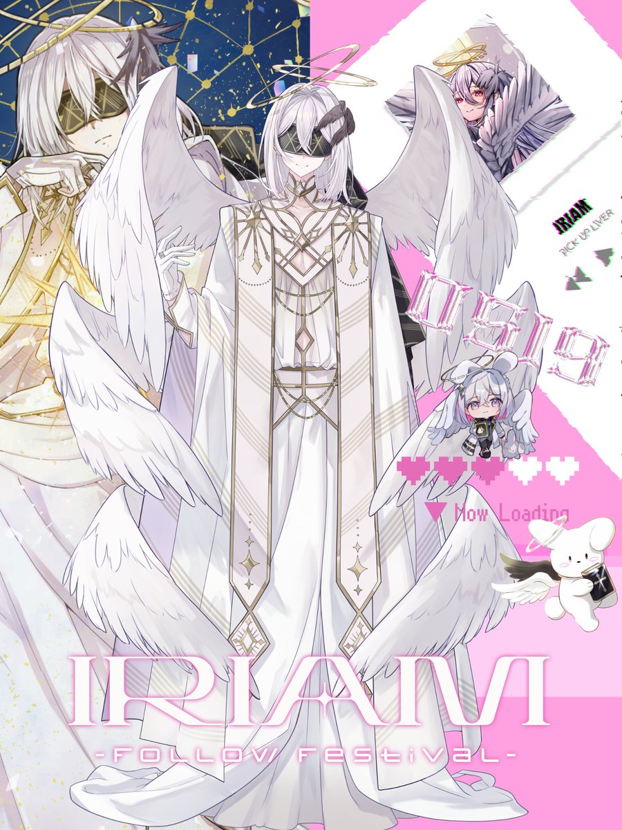 worudeaz's tweet photo. #IRIAMメンテ中のフォロー祭り    
 あざとかわいい熾天使(男) 
ウォルデ・アズファリエルです！！ 
  
 🪽バナイべ1位！周年イベも1位！
✨IRIAM sing out live 大トリで出演！
🪽 ランク管理やボーダー読みが得意！
✨生にんじんを1枠で3本齧るタイプの天使(皮ごと)

いいね、RPお迎えします～ https://t.co/M9axMNp15X