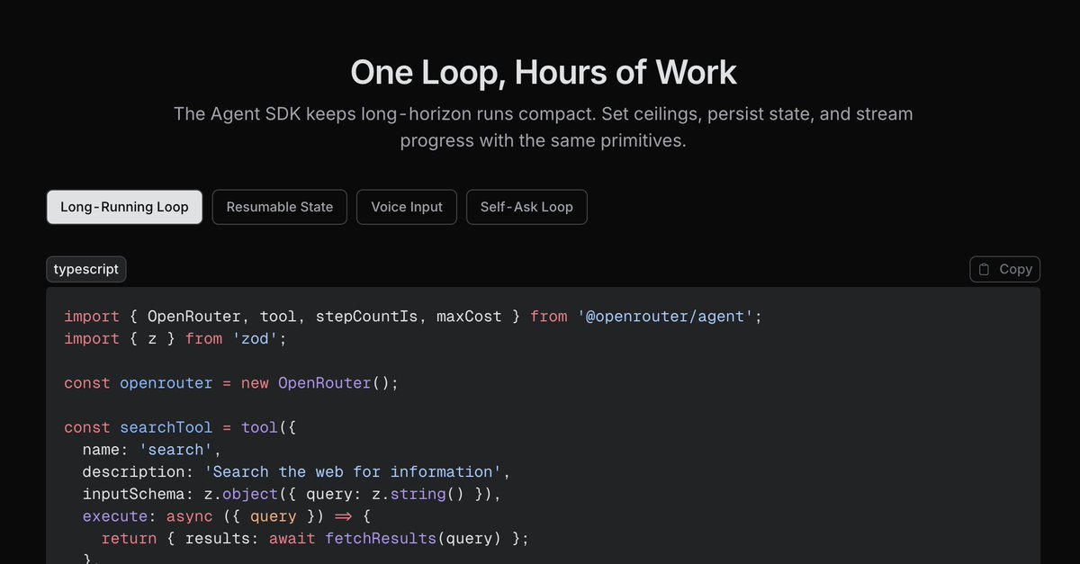 OpenRouter tweet media