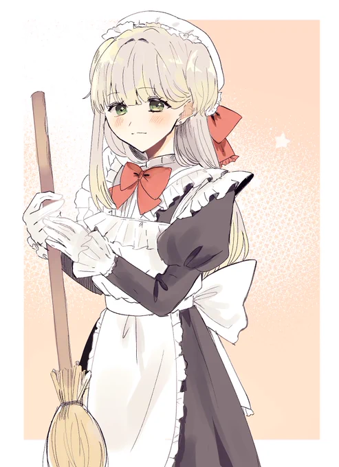 メイドの日描きたくてしょうがなくて描きました