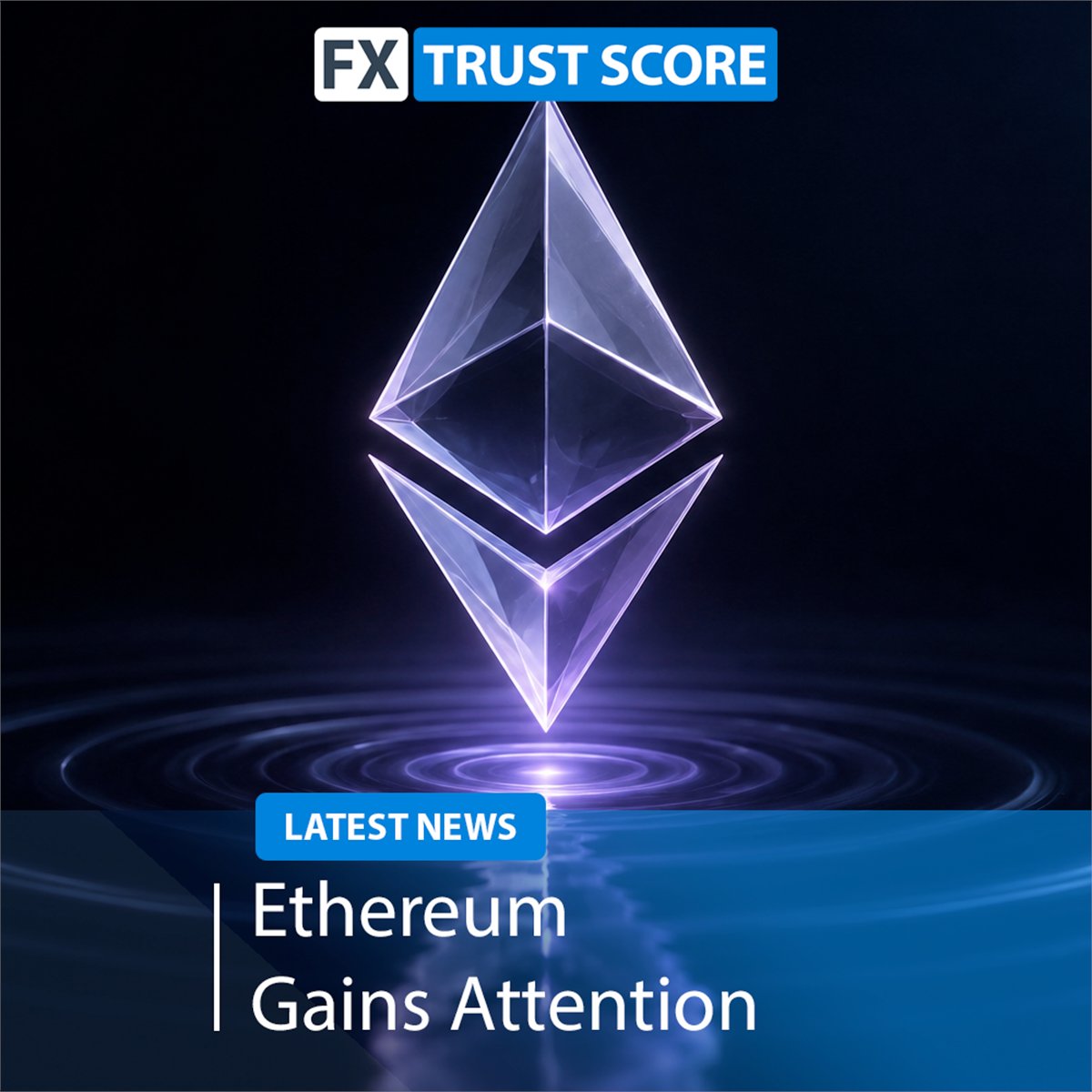 FXTrustScore's tweet photo. Traders are starting to look beyond Bitcoin. Ethereum is attracting fresh attention.

Growing interest is also appearing in selected altcoins and AI-linked projects.

Read more at 👉 https://t.co/k5LvzQyMXs

#Ethereum #Bitcoin #Crypto #Trading #FXTrustScore https://t.co/JcVX0GMy9d