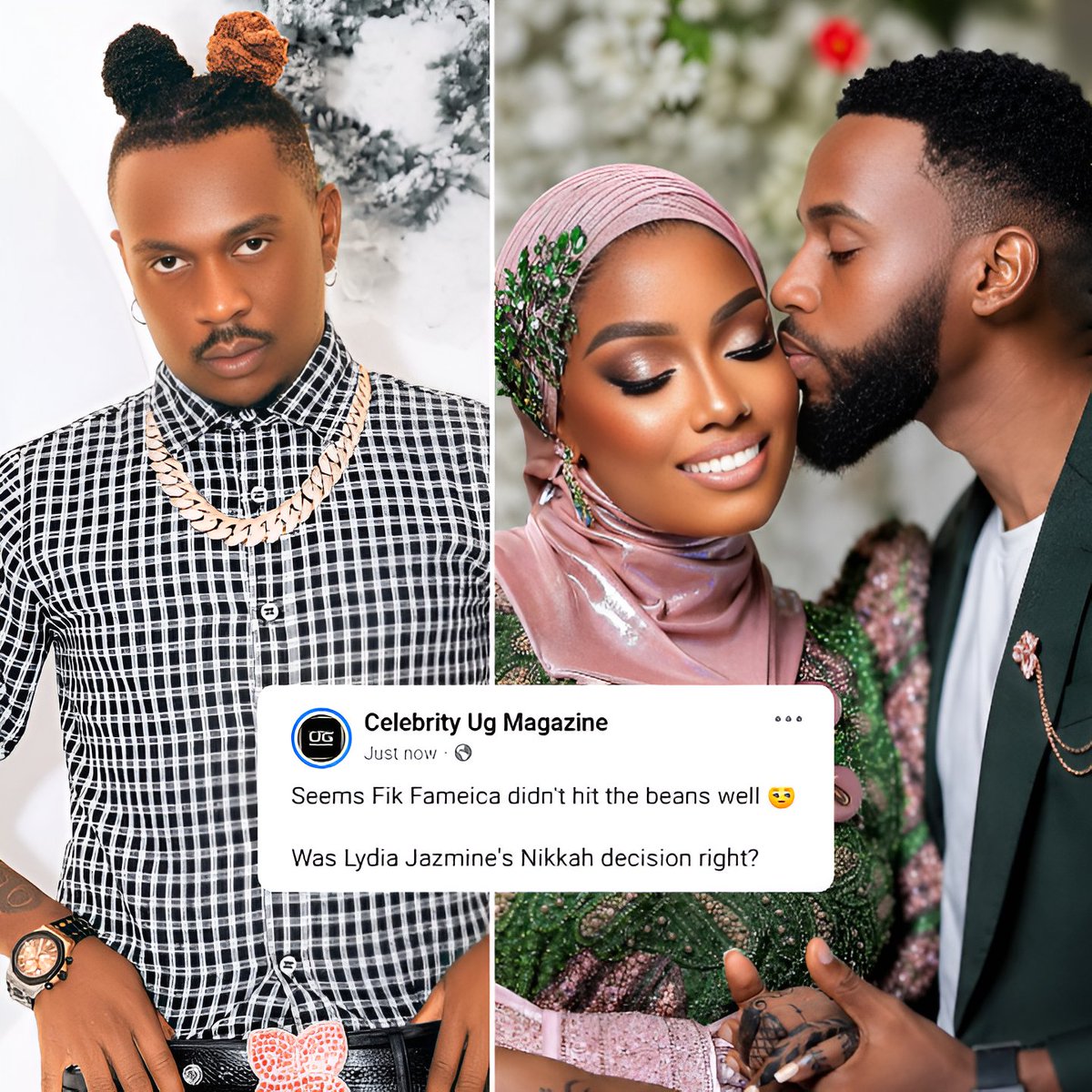 Celebugmagazine's tweet photo. Was Lydia Jazmine's Nikah decision right 😒 https://t.co/KPvtsKHhw8
