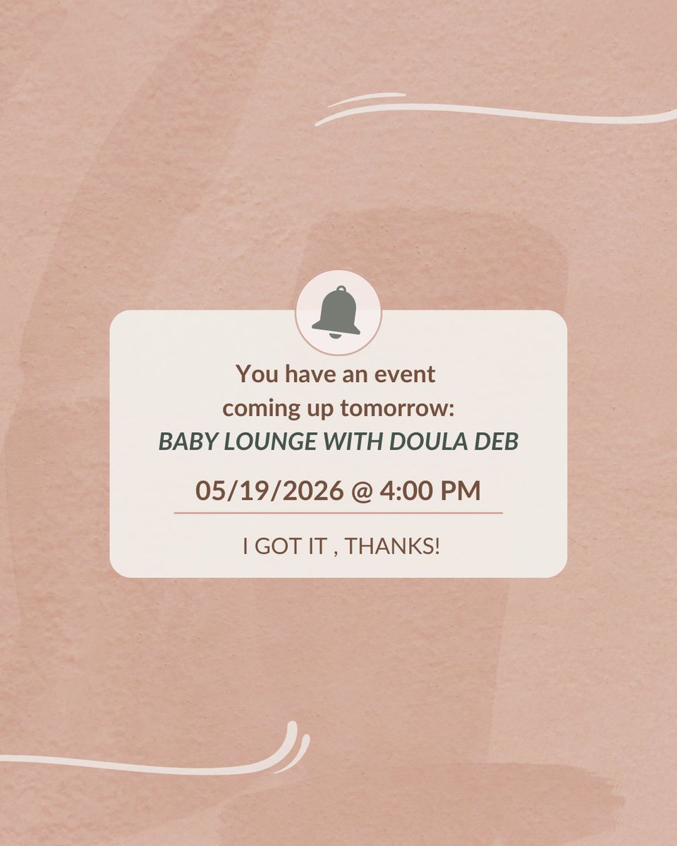 Doula_Deb's tweet photo. Baby Lounge is tomorrow 💛

📍 Parkland/Spanaway Library
🗓️ Tuesday, May 19
⏰ 4:00–5:30 PM

Whether you’re expecting, newly postpartum, or somewhere in the first year, you’re welcome here.

Register at https://t.co/v95jGFH4Xv https://t.co/ruDsJmoGhK