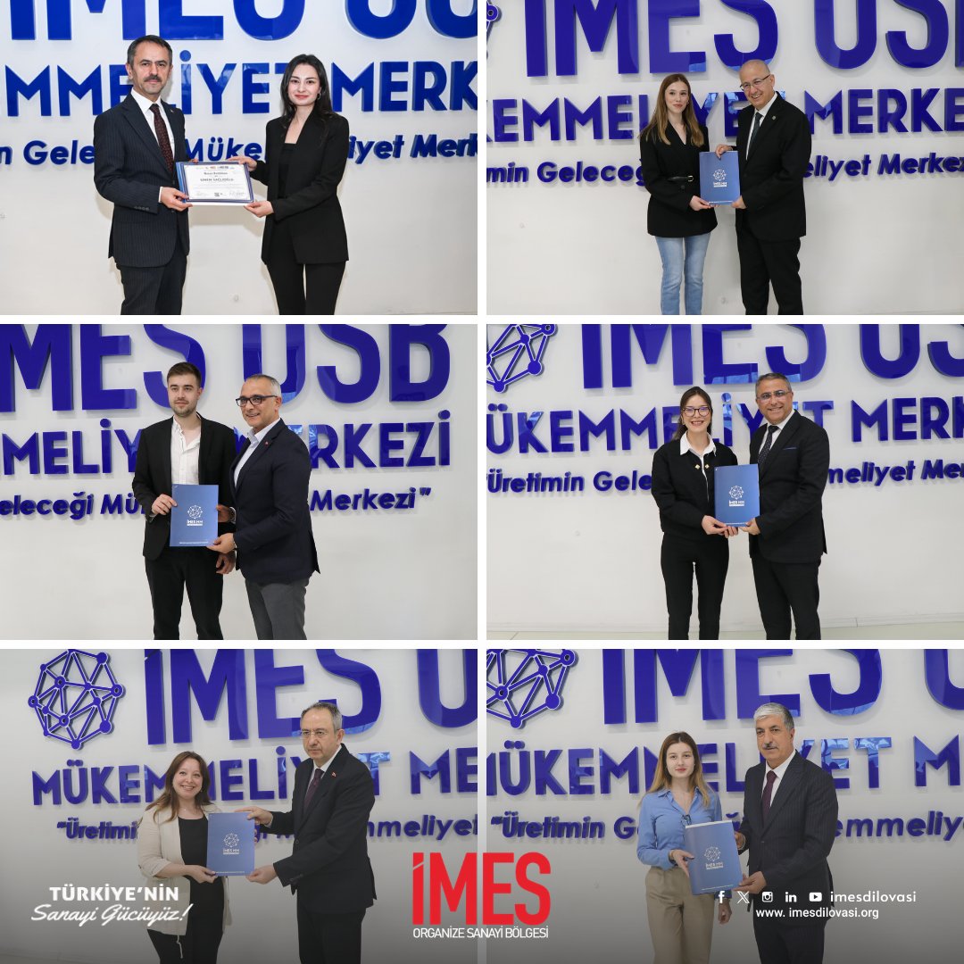 imesdilovasi's tweet photo. İstihdam Garantili Mühendis Geliştirme Programı Sertifika Törenimizi Gerçekleştirdik!  

İMES OSB’nin projelendirdiği, İMES OSB Mükemmeliyet Merkezi'nin yürüttüğü, Doğu Marmara Kalkınma Ajansı’nın (MARKA) destekleri, Kocaeli Üniversitesi ve Gebze Teknik Üniversitesi iş birliğiyle gerçekleştirdiğimiz "İstihdam Garantili Mühendis Geliştirme Programı Sertifika Töreni’ni" büyük bir gururla tamamladık.

Programımıza; Kocaeli Valisi Sayın İlhami Aktaş, Kocaeli Üniversitesi Rektörü Sayın Prof. Dr. Nuh Zafer Cantürk, Kocaeli Büyükşehir Belediye Başkan Vekili Sayın Hasan Soba, Dilovası Kaymakamı Sayın Dr. Metin Kubilay, Dilovası Belediye Başkanı Sayın Ramazan Ömeroğlu, Gebze Ticaret Odası Başkanı Sayın Abdurrahman Aslantaş, Doğu Marmara Kalkınma Ajansı Genel Sekreteri Sayın Dr. Mustafa Çöpoğlu, İKDAY Yönetim Kurulu Başkanı Sayın Ahmet Koşkan, İMES OSB Yönetim Kurulu Başkanımız Sayın Ahmet Tokkan, İMES OSB Yönetim Kurulu Başkan Vekilimiz Sayın Kerim Çolakoğlu ve beraberindeki yöneticilerimiz, İMES OSB Bölge Müdürümüz Sayın Onur Kesici, İMES OSB Mükemmeliyet Merkezi Müdürümüz Sayın Deniz Aygan ve istihdam sağlayan firmalarımız ile kursiyer mezun öğrencilerimiz katılım sağladı.  

Gerçekleştirilen program kapsamında 31 mühendis adayımız toplam 224 saatlik eğitim sürecini başarıyla tamamlamış, program sonunda kursiyerlerimizin istihdamı sağlanmıştır.  

Üniversite-sanayi iş birliğinin güçlü bir örneği olan bu programla genç mühendislerimizi üretim ekosistemine kazandırmanın gururunu yaşıyoruz.  

Başta katkı sunan tüm paydaşlarımız olmak üzere emeği geçen herkese teşekkür ediyor, mezun olan genç mühendislerimize çalışma hayatlarında başarılar diliyoruz.

@kocaelivaliligi
@kocaelibld
@kou92official
@GtuEduTr
@tcdilovasi
@DilovasiBld
@GebzeTicOdasi
@DoguMarmaraMrka
@imm2020_

#İMESOSB #MühendisGelişimProgramı #İstihdamGarantiliEğitim #SanayiÜniversiteİşBirliği #Kocaeli #GençMühendisler #İstihdam