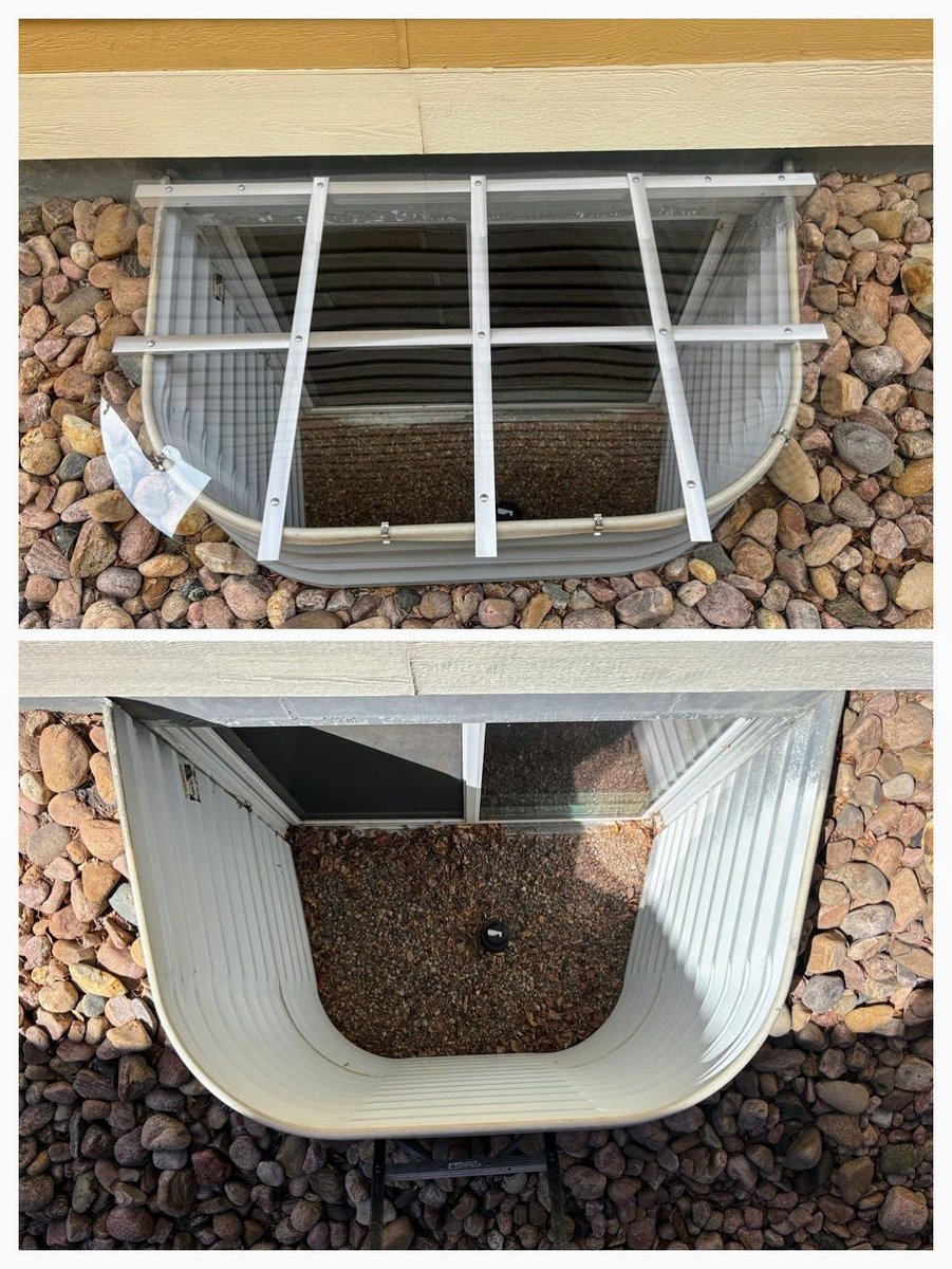 PolyguardCovers's tweet photo. 🏠 We recently installed 3 large custom window well covers for a home in Fort Collins! 💪

These covers help keep out:
🍂 Debris
🌧️ Rain
❄️ Snow
🐭 Pests

📞 970-674-0377
🌐 https://t.co/yGVqcKj1rz

#FortCollins #WindowWellCovers #PolyguardCovers #HomeSafety https://t.co/ADlLt4Vl24