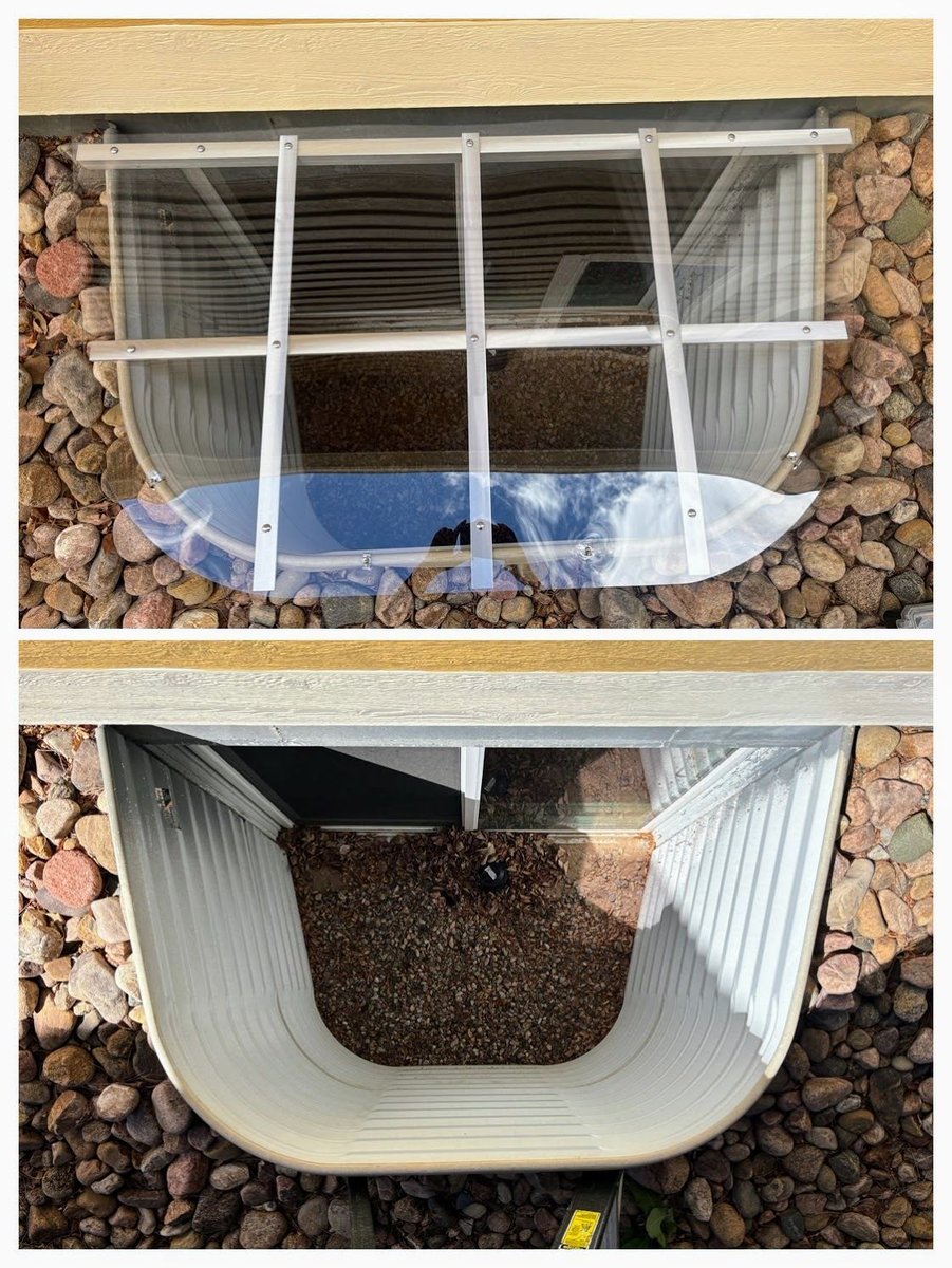 PolyguardCovers's tweet photo. 🏠 We recently installed 3 large custom window well covers for a home in Fort Collins! 💪

These covers help keep out:
🍂 Debris
🌧️ Rain
❄️ Snow
🐭 Pests

📞 970-674-0377
🌐 https://t.co/yGVqcKj1rz

#FortCollins #WindowWellCovers #PolyguardCovers #HomeSafety https://t.co/ADlLt4Vl24