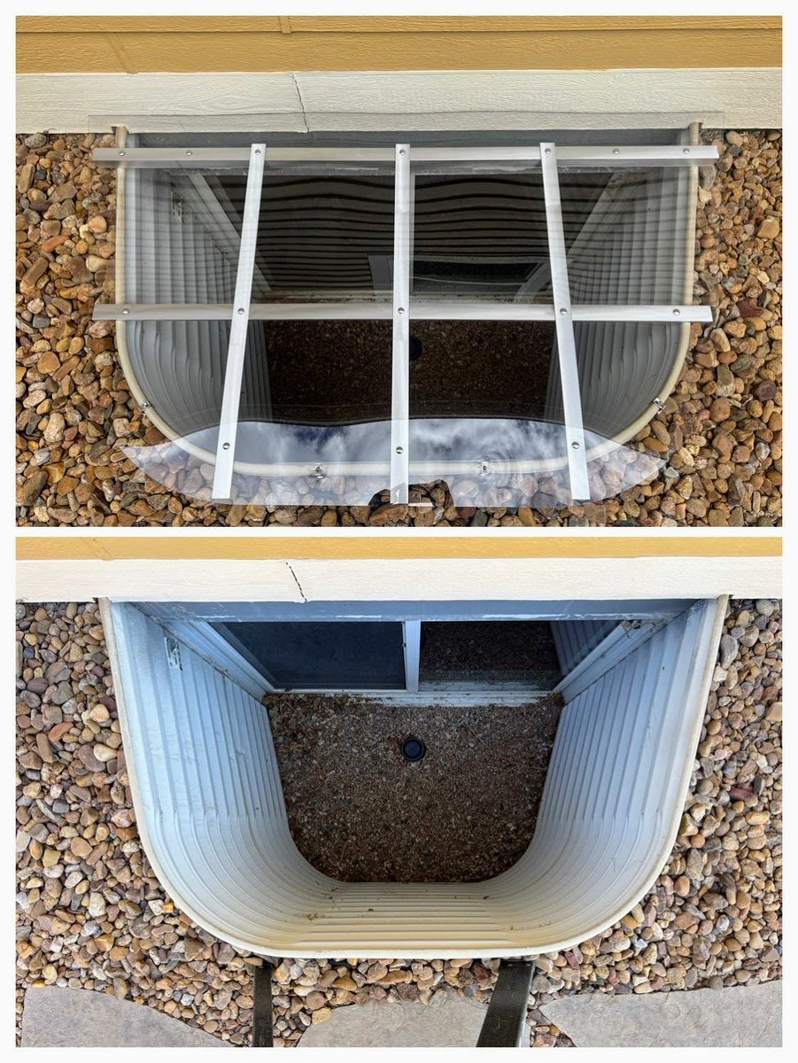 PolyguardCovers's tweet photo. 🏠 We recently installed 3 large custom window well covers for a home in Fort Collins! 💪

These covers help keep out:
🍂 Debris
🌧️ Rain
❄️ Snow
🐭 Pests

📞 970-674-0377
🌐 https://t.co/yGVqcKj1rz

#FortCollins #WindowWellCovers #PolyguardCovers #HomeSafety https://t.co/ADlLt4Vl24
