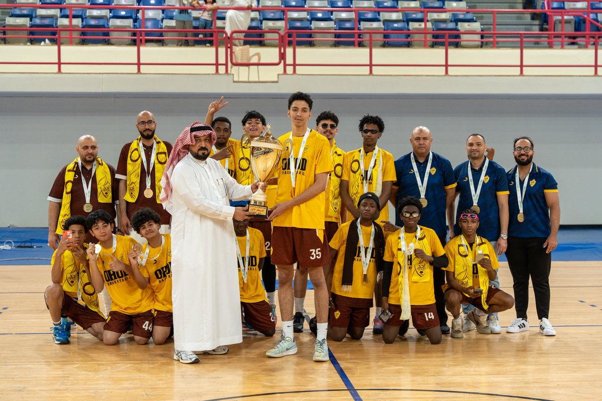 sbfksa's tweet photo. الترتيب النهائي لـ #بطولة_الناشئين_لكرة_السلة 🏆 

🥇- أحد
🥈- الهلال
🥉- النصر https://t.co/Em0q3vzoGf