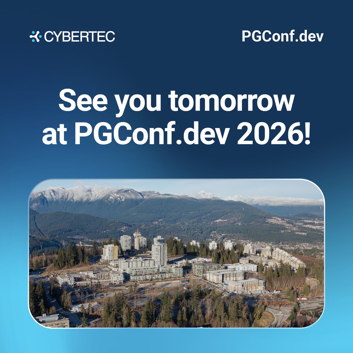 CYBERTEC PostgreSQL Services and Support tweet media