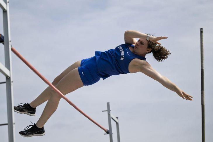 BrunswickCSD's tweet photo. Congratulations to the @BHSGoBigBlue track teams on a strong showing at this weekend’s Greater Cleveland Conference meet!  The boys earned 3rd place behind 1st-place finishes in the 4x100 relay (Noah Surovey, Ryder Kern, Jacob Sepesy, Eli Nichols), the 200-meter dash (Jacob Sepesy), and shot put (Eli Nichols).

The girls earned a 1st-place finish behind 1st-place finishes in the 400-meter dash (Zaria Roberts), 4x400 relay (Natalie Verlinden, Hailey Zielaskiewicz, Alex Burns, Zoey Fuller), pole vault (Eleni Rahas), long jump (Zaria Roberts), and discus (Kya Swan). 

Congrats to Zaria Roberts for breaking a county record set in 2000 in the long jump! 

For more information, check out the @MedinaGazette. #BrunswickPRIDE #JourneyOfABlueDevil
https://t.co/OyV4tnWFVe

📸 Russ Gifford/The Medina Gazette