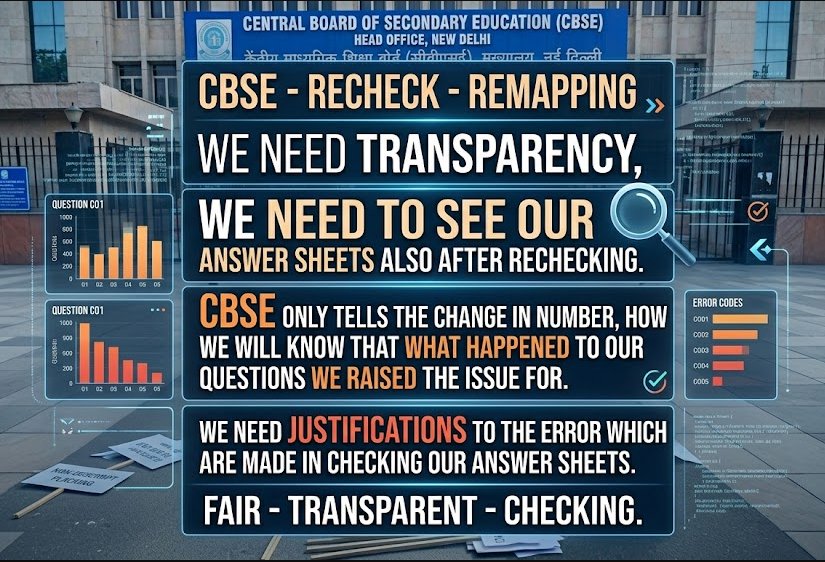 ayushraajput's tweet photo. If OSM isn’t at fault, why are the numbers crashing? 📉
2026 Data: 
❌ Pass %: 88.39% → 85.20% (-3.19%) 
❌ 90%+ Scorers: Down 16%
❌ 95%+ Scorers: Massive 31.18% crash!
Systemic errors can't be hidden by "cheaper" re-evaluations. Take accountability. 🛑
#CBSE #OSM #CBSE2026 https://t.co/IdTVFLvFjD