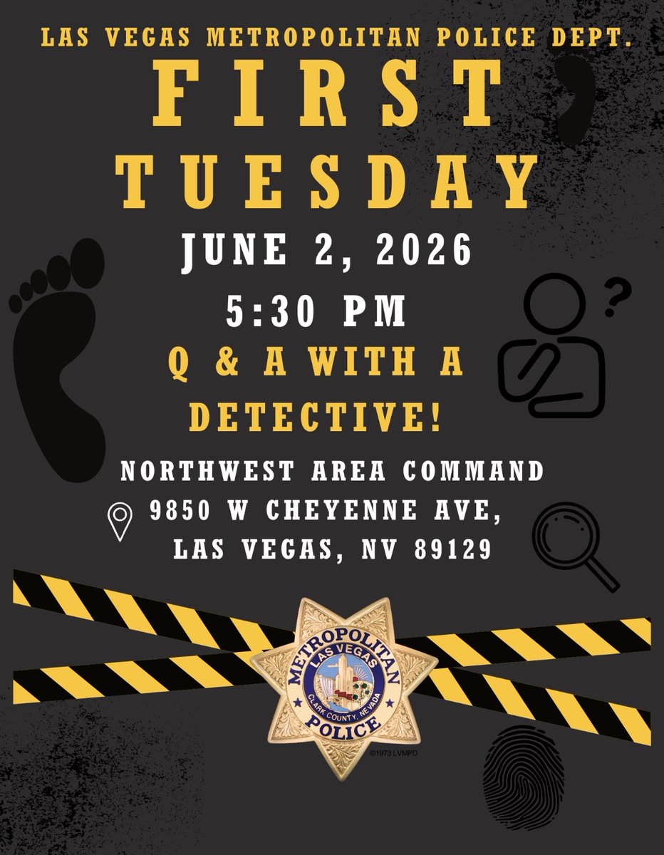 LVMPD Northwest Area Command tweet media