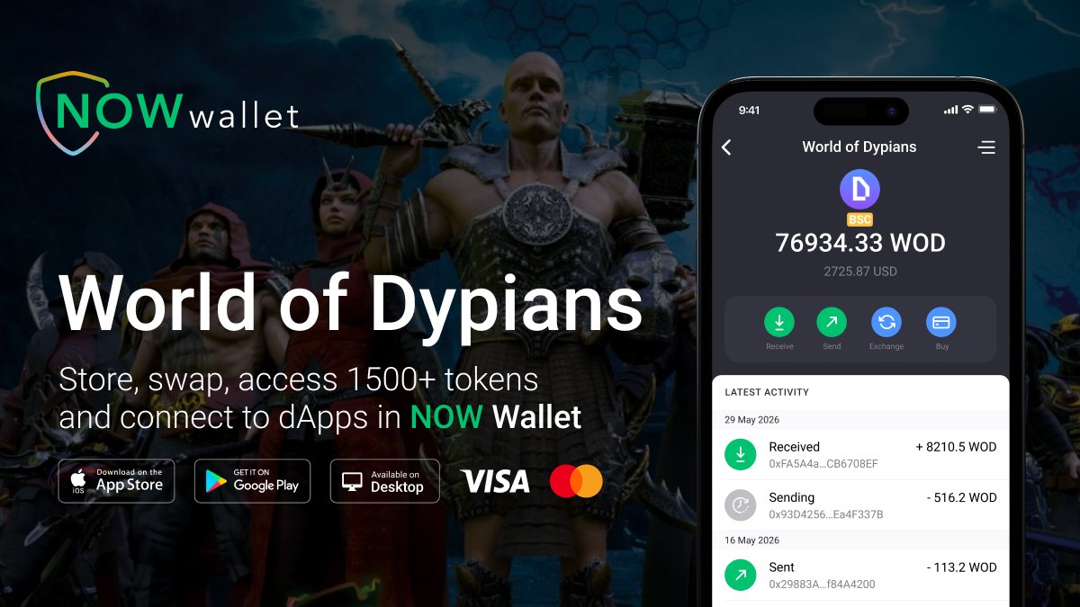 NOW Wallet tweet media