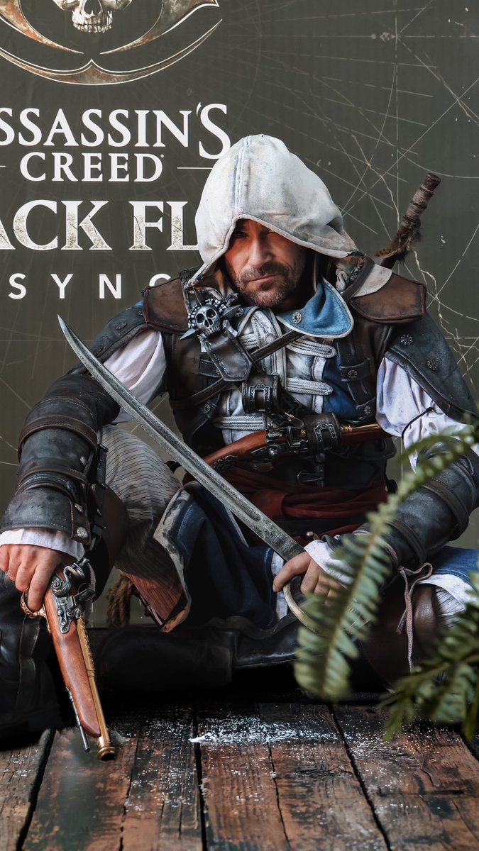 Isu_network's tweet photo. For the first time ever, Matt Ryan has officially suited up as Edward Kenway. 🏴‍☠️

Ubisoft has released new promotional assets featuring the voice behind Edward fully dressed as the legendary Assassin; alongside a personal letter to the community. #AssassinsCreed https://t.co/0NpGtRBhWM