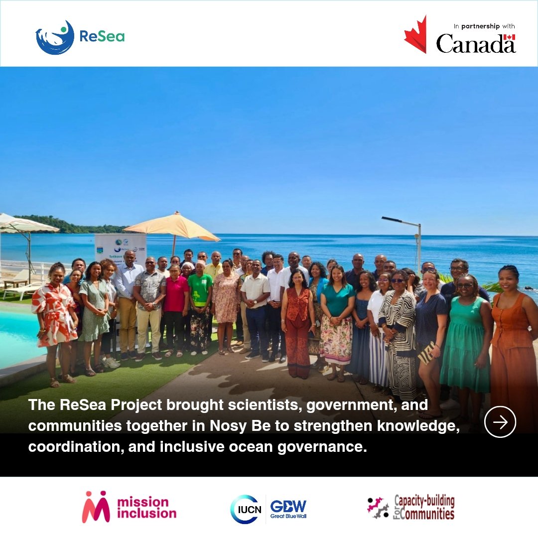 resea_project's tweet photo. ๐ In Madagascar, oceans mean food, livelihoods & climate protection. ReSea is building resilient, inclusive seascapes.
#ReSeaProject #InclusiveClimateAction #MarineConservation #GreatBlueWall
๐: @CanadaDev https://t.co/ZEpYYIMC2x
