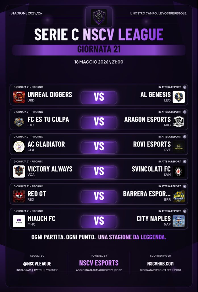 NSCV League 🇮🇹 tweet media