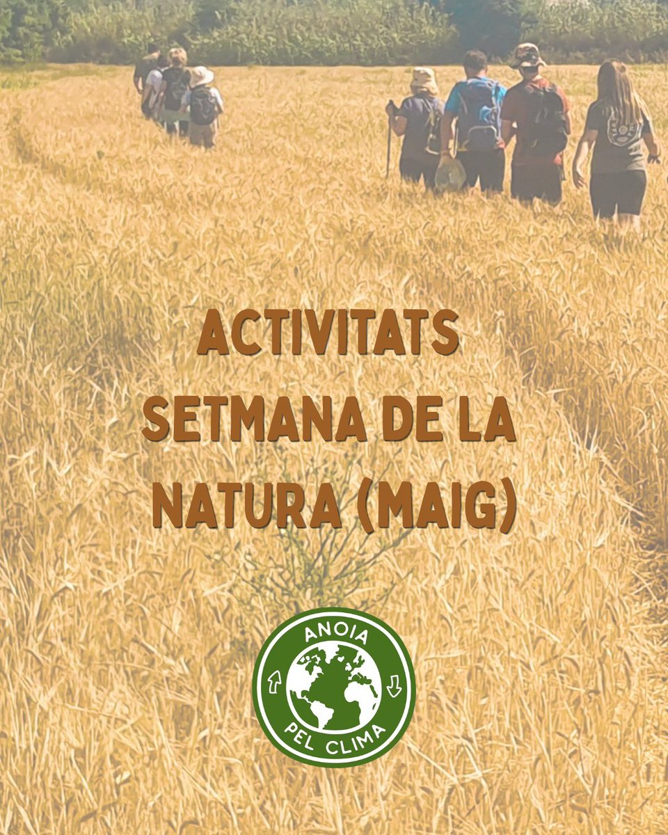 PelClima's tweet photo. Arriba la... SETMANA DE LA NATURA 🍃🌍 https://t.co/Rcgyvks4Dr